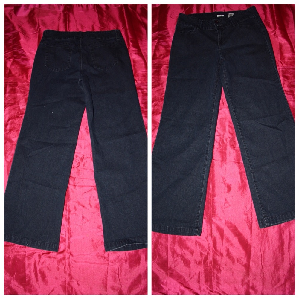 Liz & Co. Trouser Flare Jeans